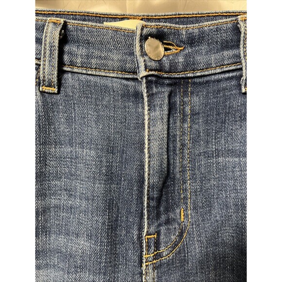 L'AGENCE Marcelle Blue Distressed Slim High Rise Jeans Size 27 - Picture 5 of 8